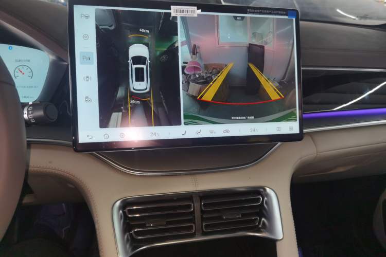 Used BYD Song PLUS New Energy 2025 DM-i Intelligent Driving 160KM Flagship Model Audio And AC Panel