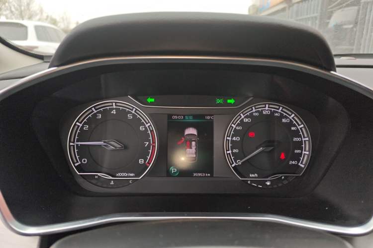 Used Geely Auto Coolray 2023 1.5T DCT Platinum Edition Instrument Cluster