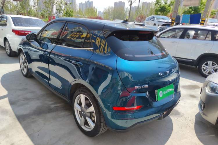 Used ORA Good Cat 2021 400km Standard Range Athena Edition Lithium Iron Phosphate Rear Left 45 Deg