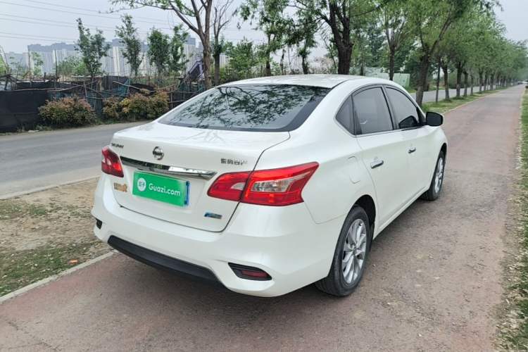 Used Nissan Sylphy 2019 1.6XV CVT Smart Connect Luxury Edition China VI Standard Rear Right 45 Deg