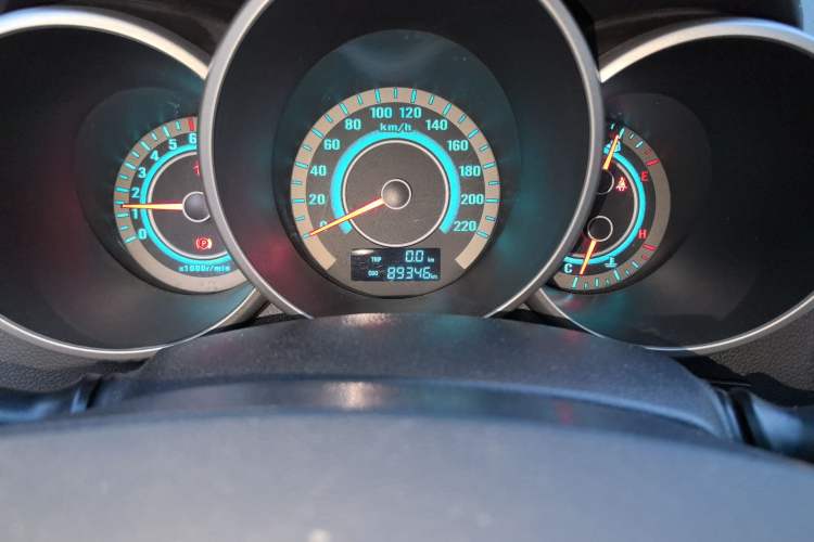 Used CHANGAN Eado 2015 1.6L Manual Junku Model China IV Standard Odometer Close Up