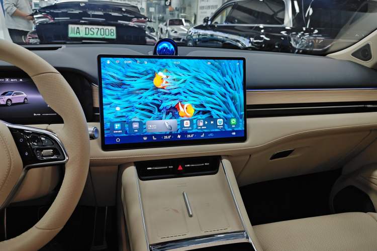 Used Hima AITO M5 2025 Extended-Range Ultra All-Wheel-Drive Version Audio And AC Panel