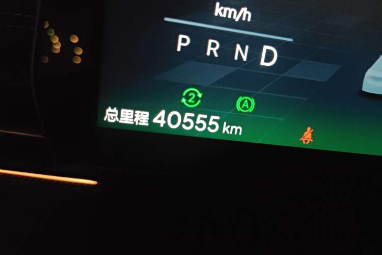 Used NETA GT 2023 580 AWD Odometer Close Up