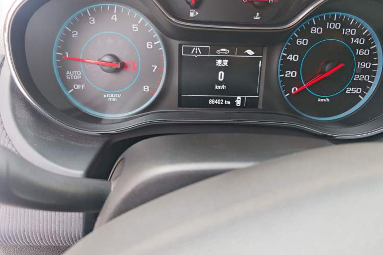 Used Chevrolet Cruze 2017 1.5L Manual Xuanfeng Edition Odometer Close Up