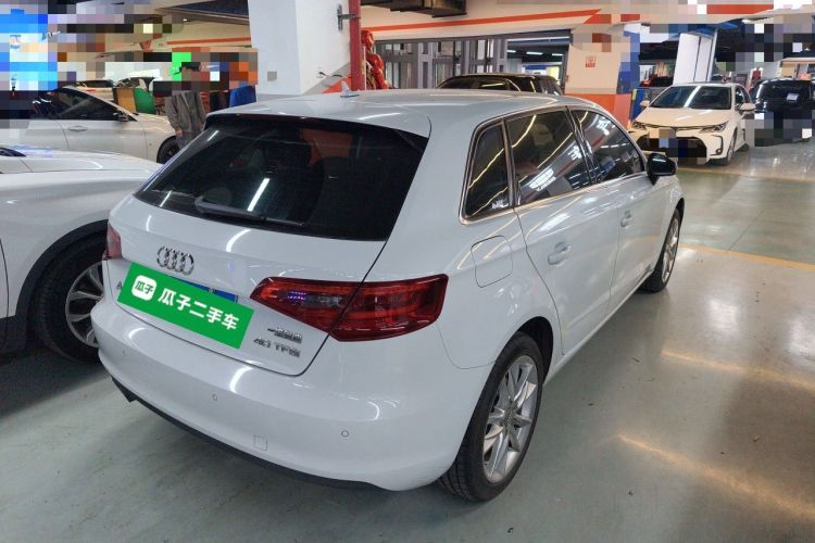 Used Audi A3 2015 Sportback 40 TFSI Automatic Comfort Model Rear Right 45 Deg