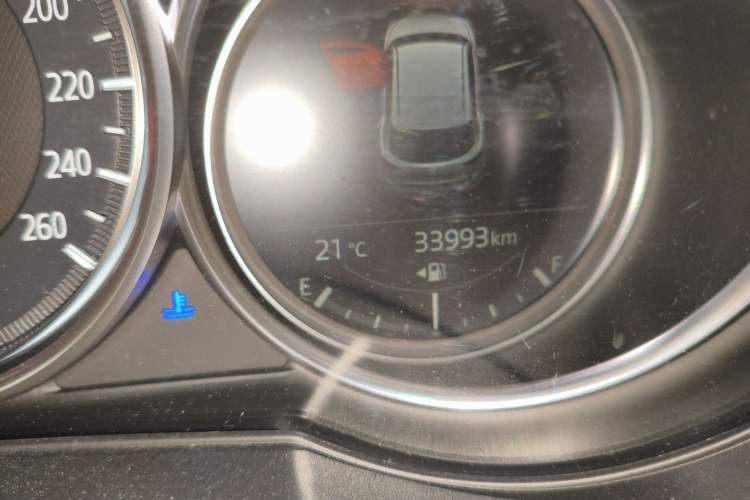 Used Mazda CX-5 2022 2.0L Automatic Two-Wheel Drive Comfort Version Odometer Close Up