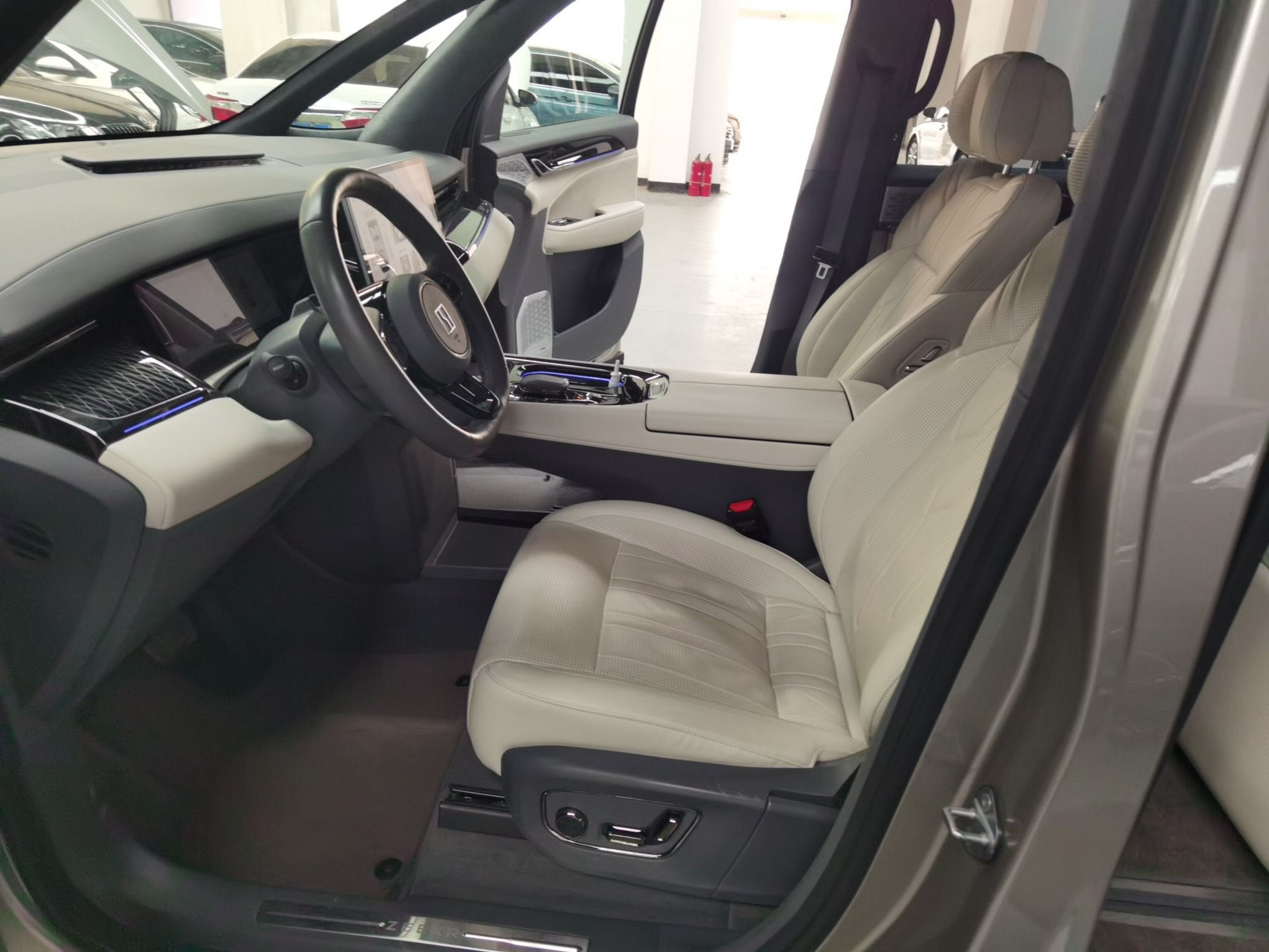 Avant de la voiture