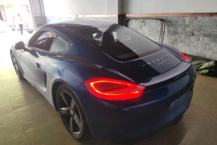 Used Porsche Cayman 2013 Cayman 2.7L Rear Left 45 Deg