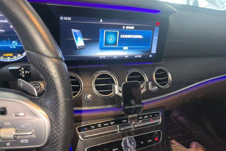 Used Mercedes-Benz E-Class 2019 Restyled E 300 L Sporty and Stylish Edition Audio And AC Panel