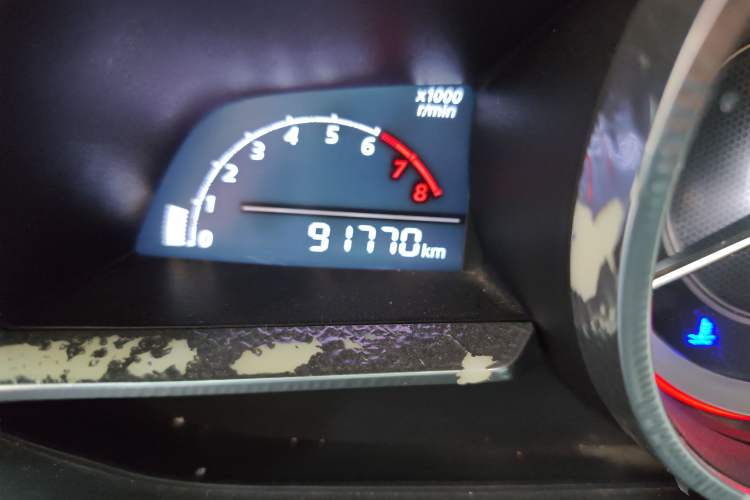 Used Mazda 3 Axela 2016 Sedan 1.5L Manual Comfort Model Odometer Close Up