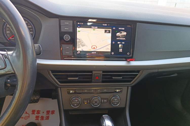 Used Volkswagen Lavida Pure Electric 2019 Low-Trim Version Audio And AC Panel