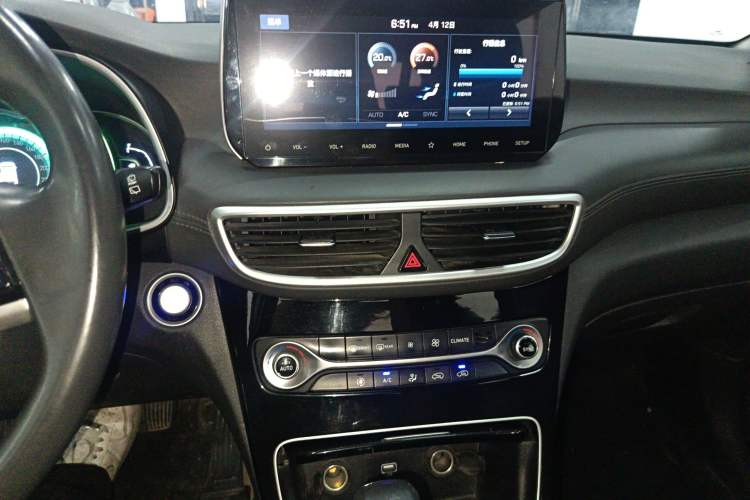 Used Hyundai Tucson 2019 280TGDi Dual-Clutch Two-Wheel Drive Fashion Edition China V Standard Audio And AC Panel