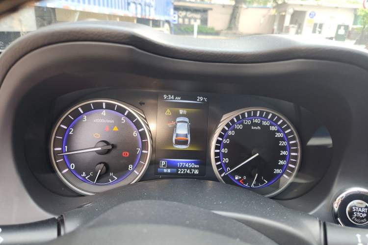 Used Infiniti Q50L 2016 2.0T Enjoyment Edition Instrument Cluster