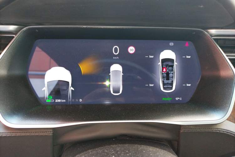 Used Tesla Model X 2017 X 100D Long Range Edition Instrument Cluster