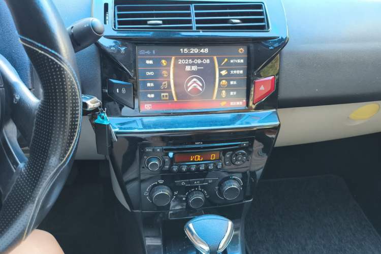 Used Citroen C-Quatre 2013 Sedan 1.6L Automatic Prestige Model Audio And AC Panel