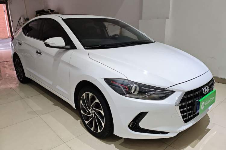 Used Hyundai Elantra (6th Generation / Lingdong) 2019 1.5L CVT ZhiXuan – Elite Version Front Right 45 Deg