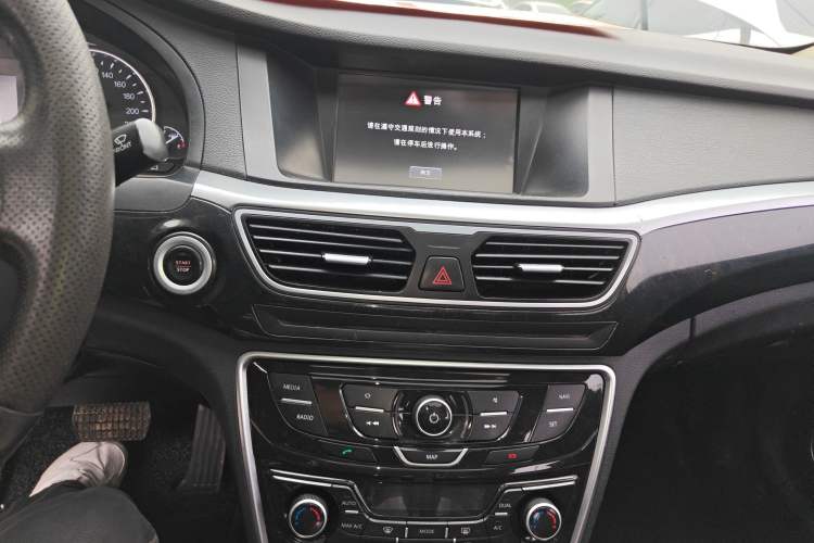 Used Geely Auto Emgrand GT 2016 1.8T Zunya Model Audio And AC Panel