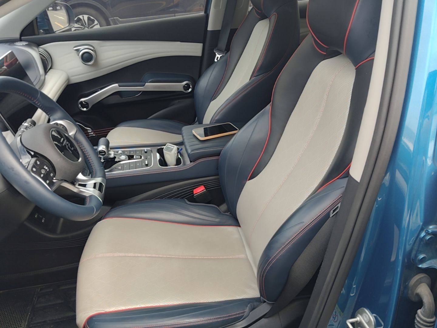 Avant de la voiture