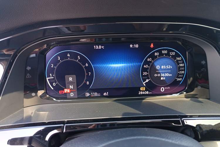 Used Volkswagen Teramont 2024 380TSI Four-Wheel Drive Prestige Luxury Edition Instrument Cluster