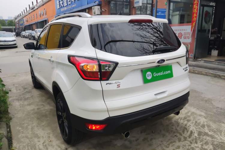 Used Ford Kuga 2017 EcoBoost 245 Four-Wheel-Drive Sport Model Rear Left 45 Deg