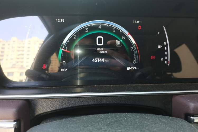 Used GAC Trumpchi M6 2021 PRO 270T DCT Luxury Edition Odometer Close Up