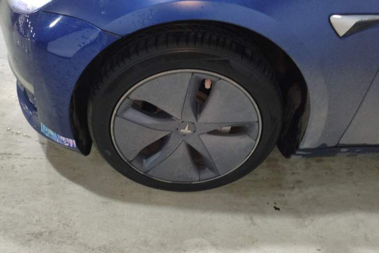 Used Tesla Model 3 2020 Refreshed Version Long-Range Rear-Wheel Drive Left Front Wheel Hub