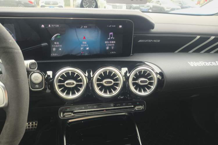 Used Mercedes-Benz A AMG 2019 AMG A 35 L 4MATIC First Edition Special Version Audio And AC Panel