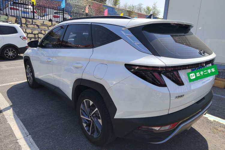 Used Hyundai Tucson 2023 Tucson L 1.5T Automatic Two-Wheel Drive GLX Elite Edition Rear Left 45 Deg