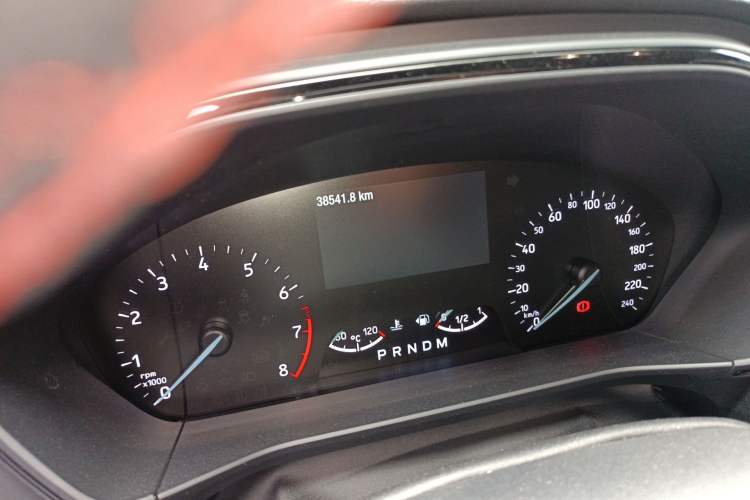 Used Ford Focus 2020 Hatchback EcoBoost 180 Automatic ST Line Odometer Close Up