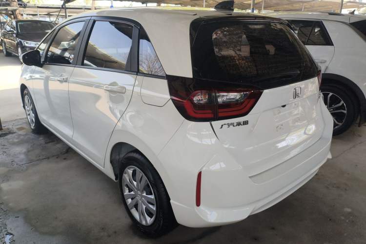 Used Honda Fit 2021 1.5L CVT Trend Edition Rear Left 45 Deg