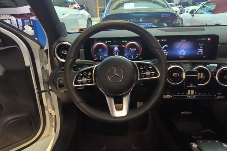 Used Mercedes-Benz A-Class 2022 Restyled A 180 L Sport Sedan Steering Wheel