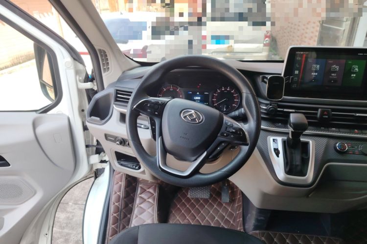 Used SAIC MAXUS Xintu V90 2019 2.0T Automatic ZhiDuXing Rear-Drive Single-Tire Extended Wheelbase High-Roof 7-Seater
