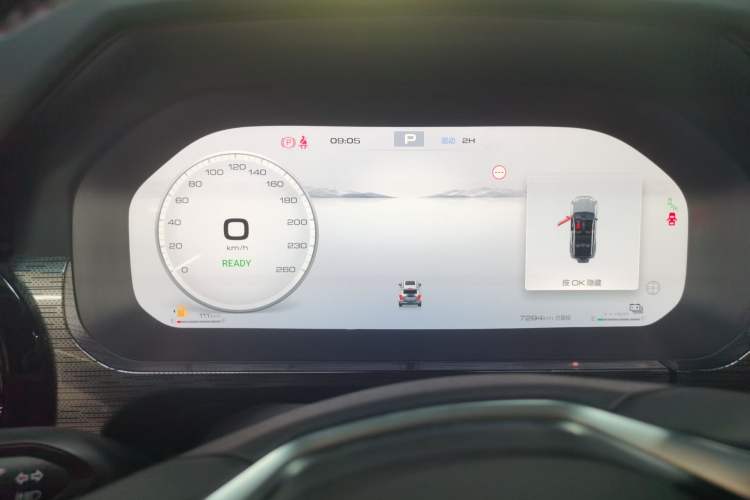 Used Tank 400 New Energy 2024 Hi4-T Off-Road Edition Instrument Cluster