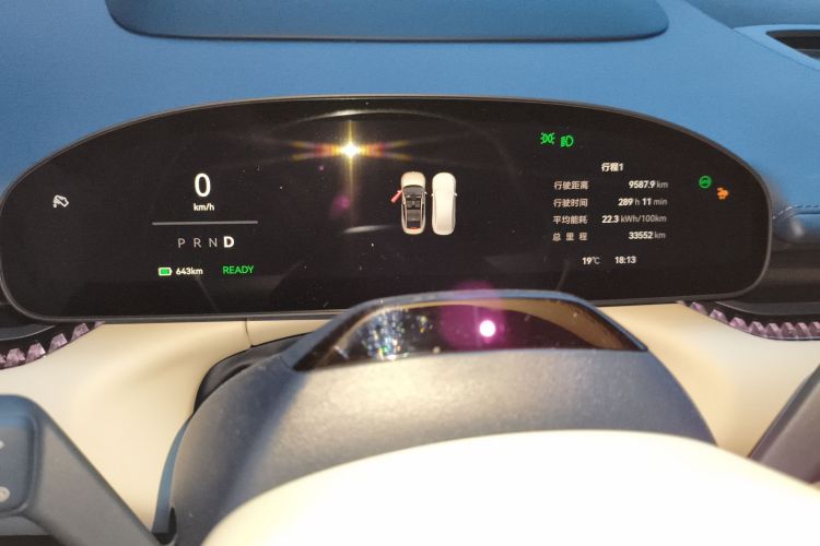 Used Zeekr 007 2024 Four-Wheel Drive Intelligent Driving Version 100 kWh Instrument Cluster