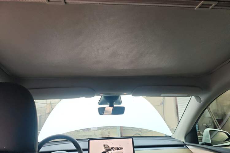 Used Tesla Model Y 2022 Revised Version Rear-Wheel Drive Headliner