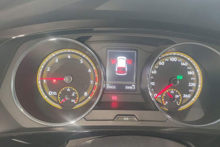 Used Volkswagen Tiguan L 2020 330TSI Automatic Two-Wheel Drive Smart Luxury Edition China VI Standard Instrument Cluster