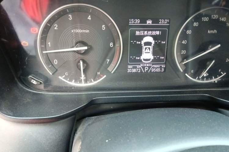 Used Dongfeng Fengon 580Pro 2020 280TGDI CVT Yuling Edition Odometer Close Up