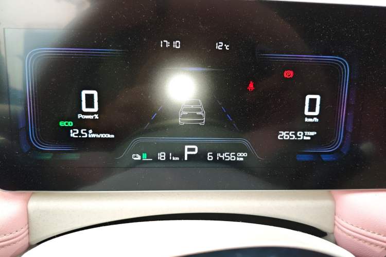 Used Geometry E Firefly 2024 401 km Fluorescent Instrument Cluster