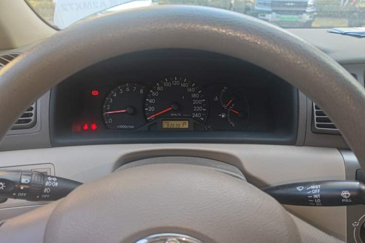 Used Toyota Corolla EX 2011 1.6L Automatic Classic Edition Instrument Cluster