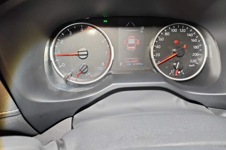 Used Toyota Wildlander 2023 2.0L CVT Two-Wheel Drive Urban Edition Odometer Close Up