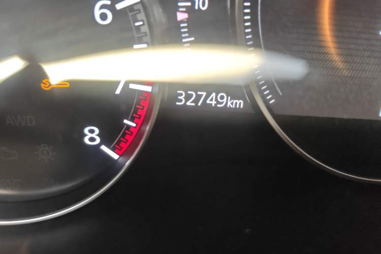 Used Mazda 3 Axela 2022 2.0L Automatic ZhiXuan Edition Odometer Close Up