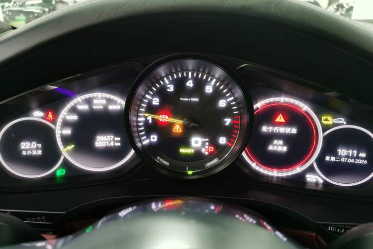 Used Porsche Cayenne E-Hybrid 2023 Cayenne E-Hybrid 2.0T Platinum Edition Instrument Cluster