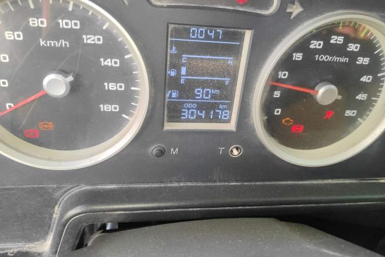 Used Iveco Daily 2017 2.5T A35 Passenger Van 5-7 Seats Model 47Z5 Odometer Close Up