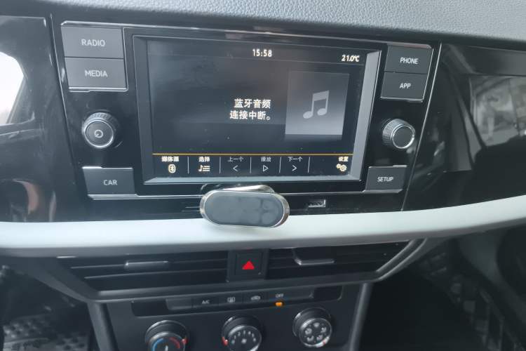 Used Volkswagen Lavida 2019 1.5L Automatic Comfort Edition China VI Standard Audio And AC Panel