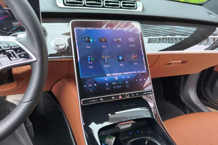 Used Mercedes-Benz S-Class 2023 Updated S 400 L Luxury Edition Audio And AC Panel