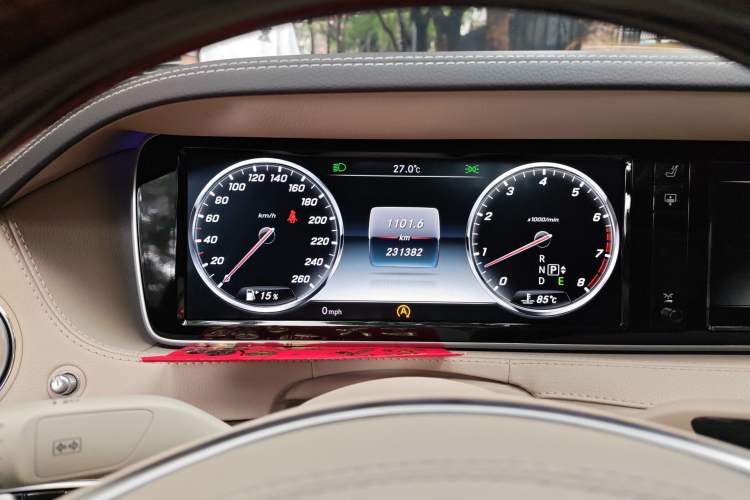 Used Mercedes-Benz S-Class 2014 S 320 L Luxury Model Instrument Cluster