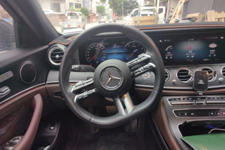 Used Mercedes-Benz E-Class 2023 E 300 L Sporty and Stylish Model Steering Wheel