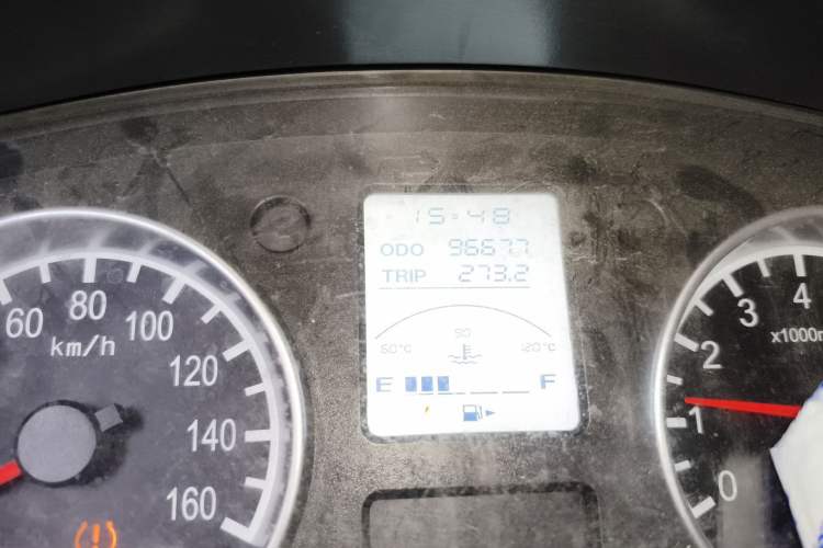 Used Jinbei Hiace X30 2020 1.5L Super-Comfortable Version China VI Standard SWC15M Odometer Close Up