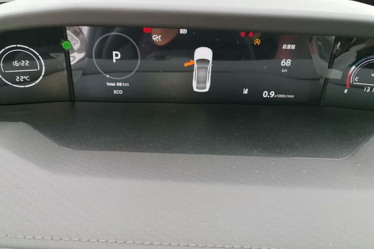 Used CHANGAN UNI-V 2024 2.0T High-Performance Version Instrument Cluster