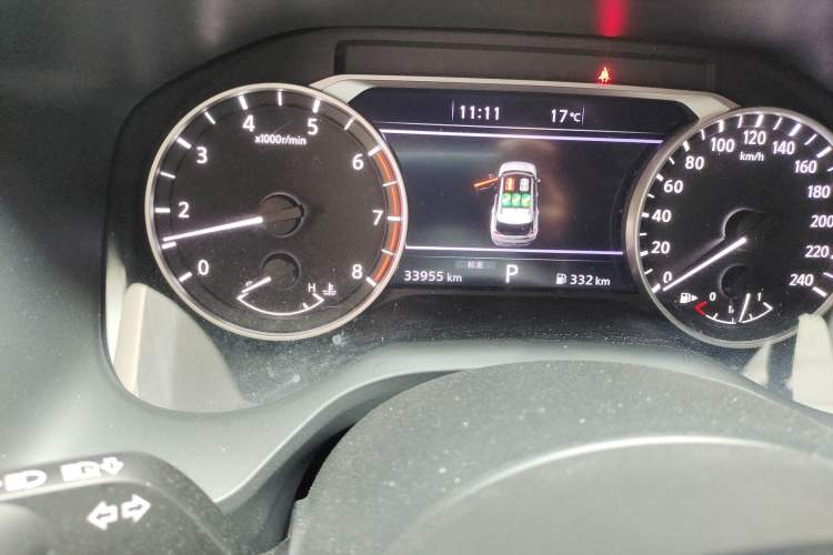 Used Nissan X-Trail 2022 VC-Turbo 300 CVT 2WD Star & Moon Limited Edition Odometer Close Up